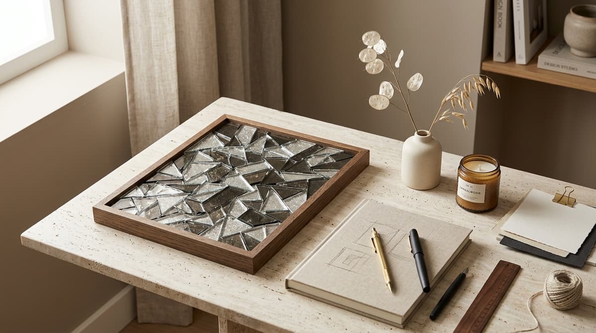 Elevate Your Space: The Allure of Broken Glass Wall Decor