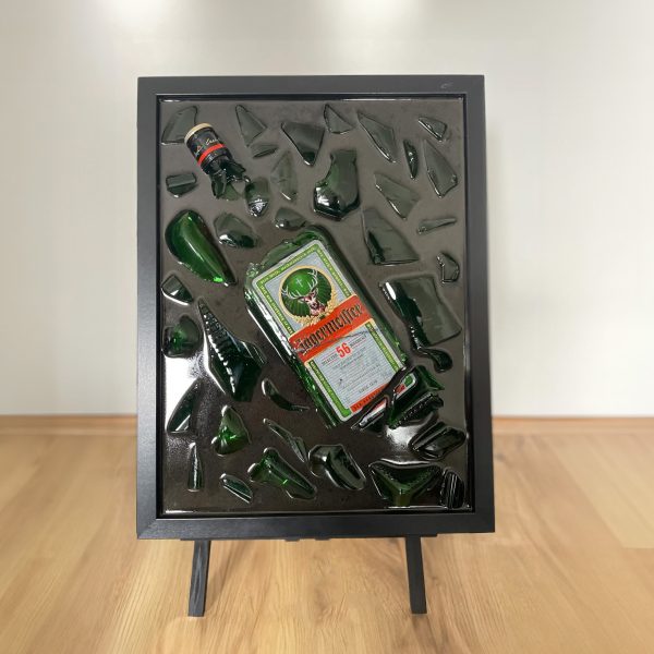Jägermeister Bottle Frame Art ONE