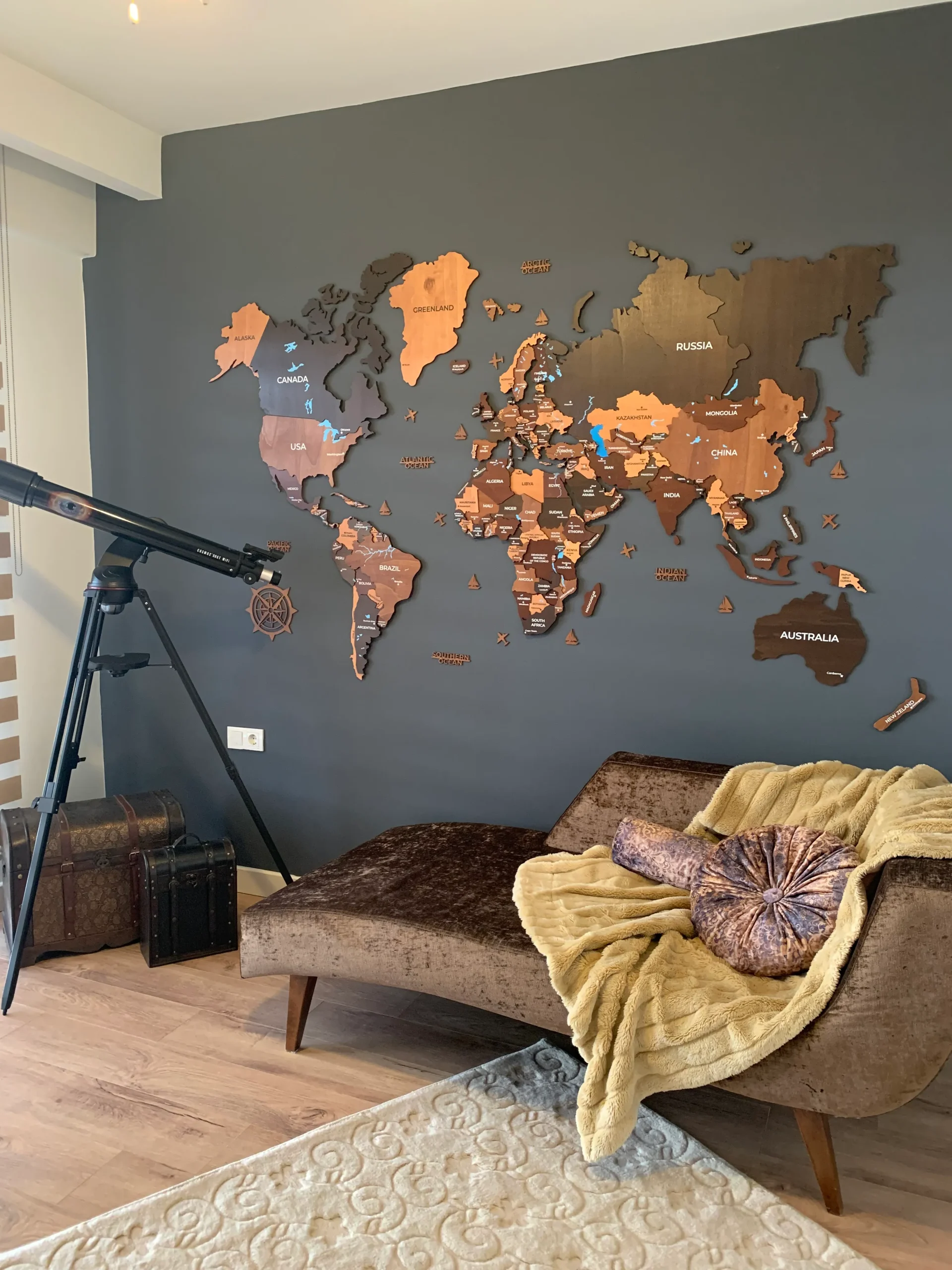 3d world map